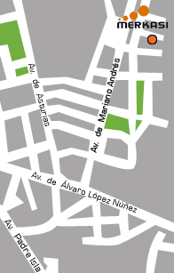 mapa leon