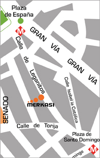 mapa madrid