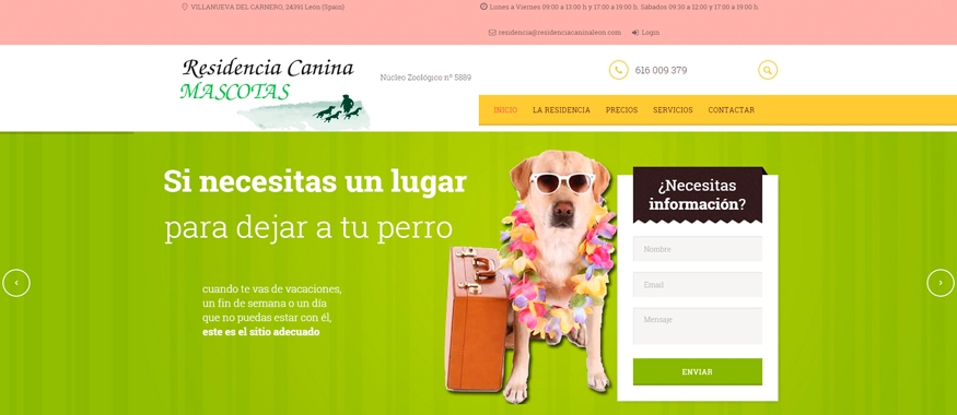 Residencia Canina Mascotas estrena nueva web