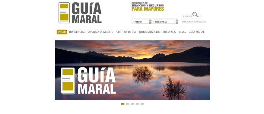 Programación web avanzada del portal de servicios Guía Maral