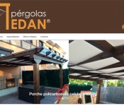 Rediseño web de Edan Pérgolas