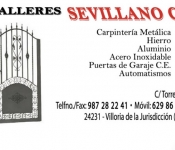 Presentación corporativa - Talleres Sevillano