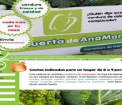 Landing Page para La Huerta de Ana Mary