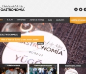 Diseño web Club Español de Alta Gastronomía